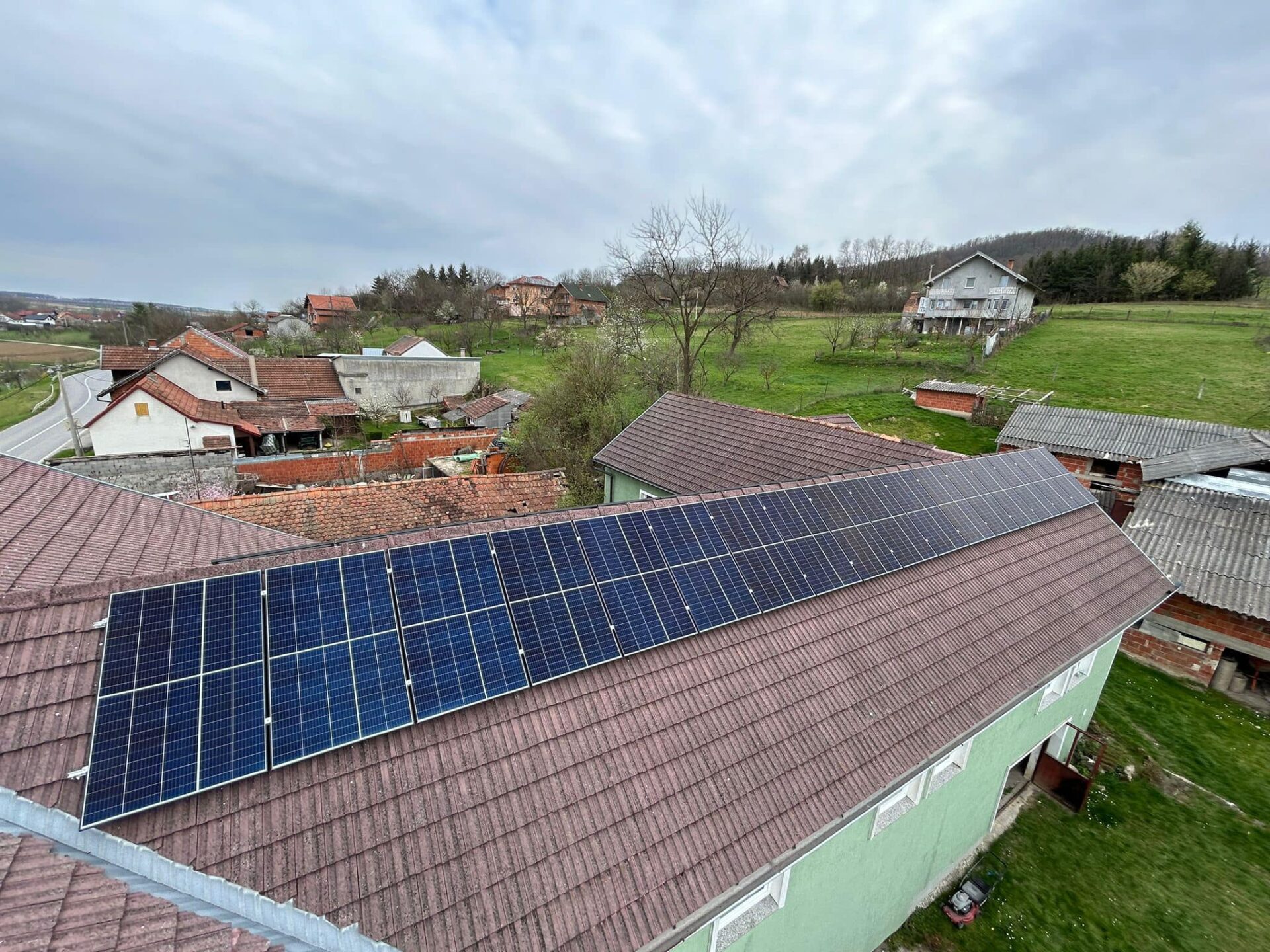 Solarna elektrana 11kW Požega